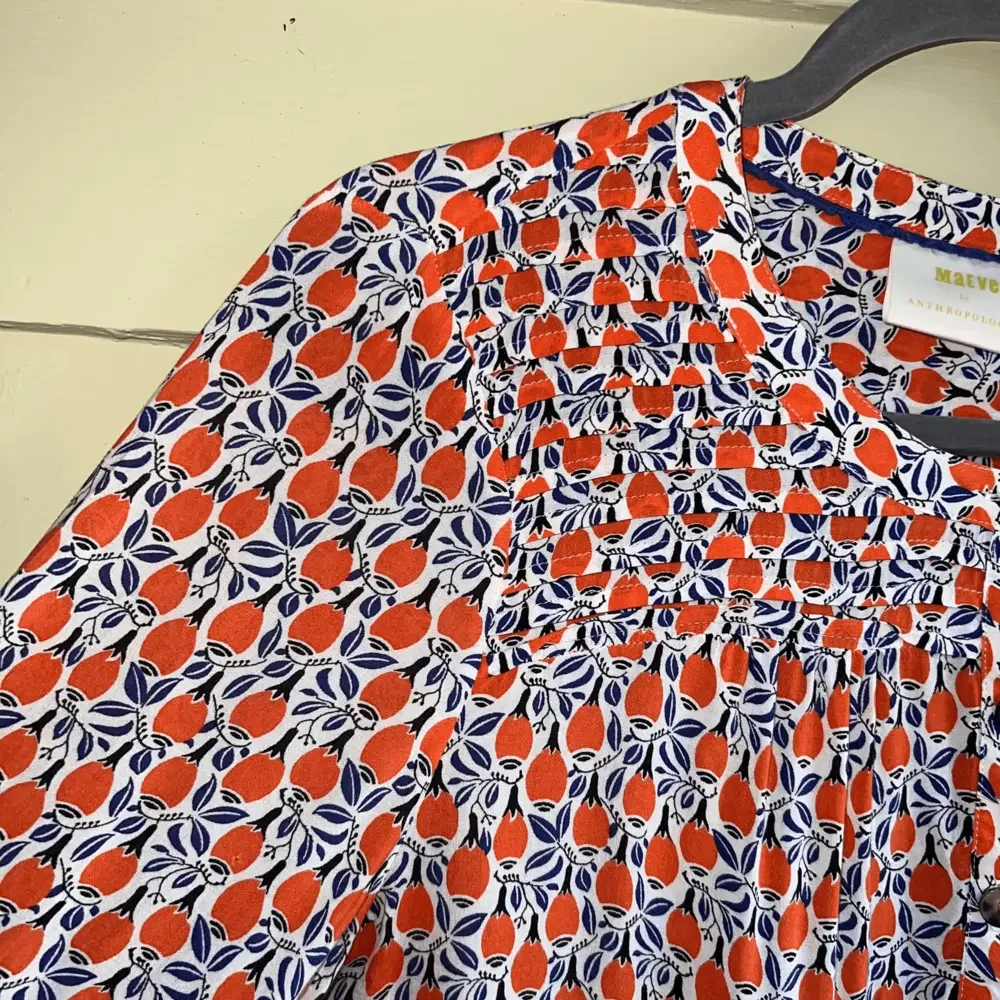 ANTHROPOLOGIE Maeve Berwick Bell Sleeve Top - Picture 4 of 8